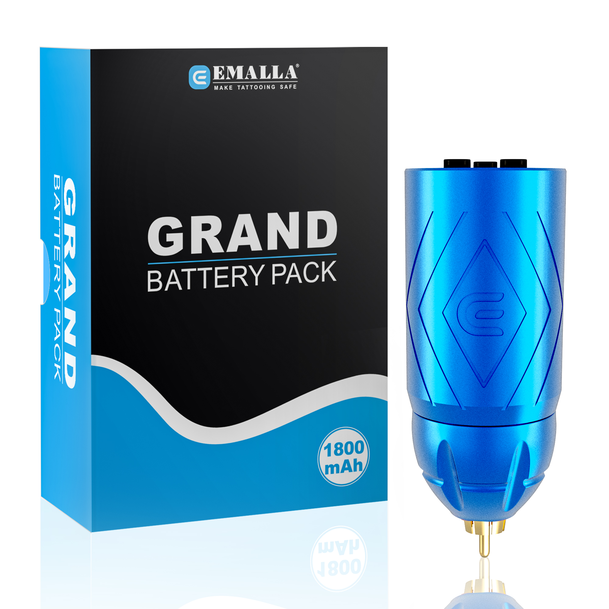 EMALLA GRAND WIRELESS BATTERY PACK BLUE