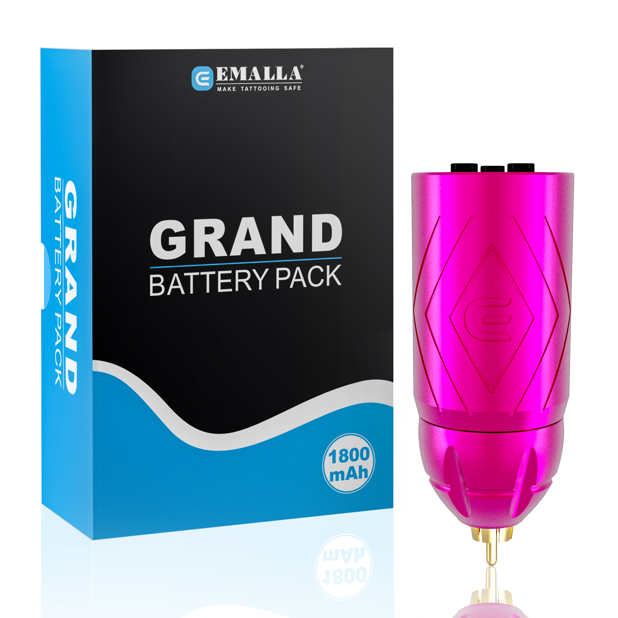 EMALLA GRAND WIRELESS BATTERY PACK PINK