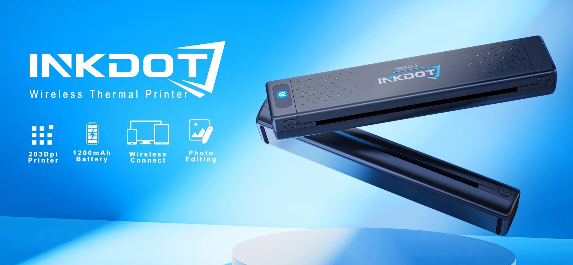 EMALLA INKDOT WIRELESS PRINTER