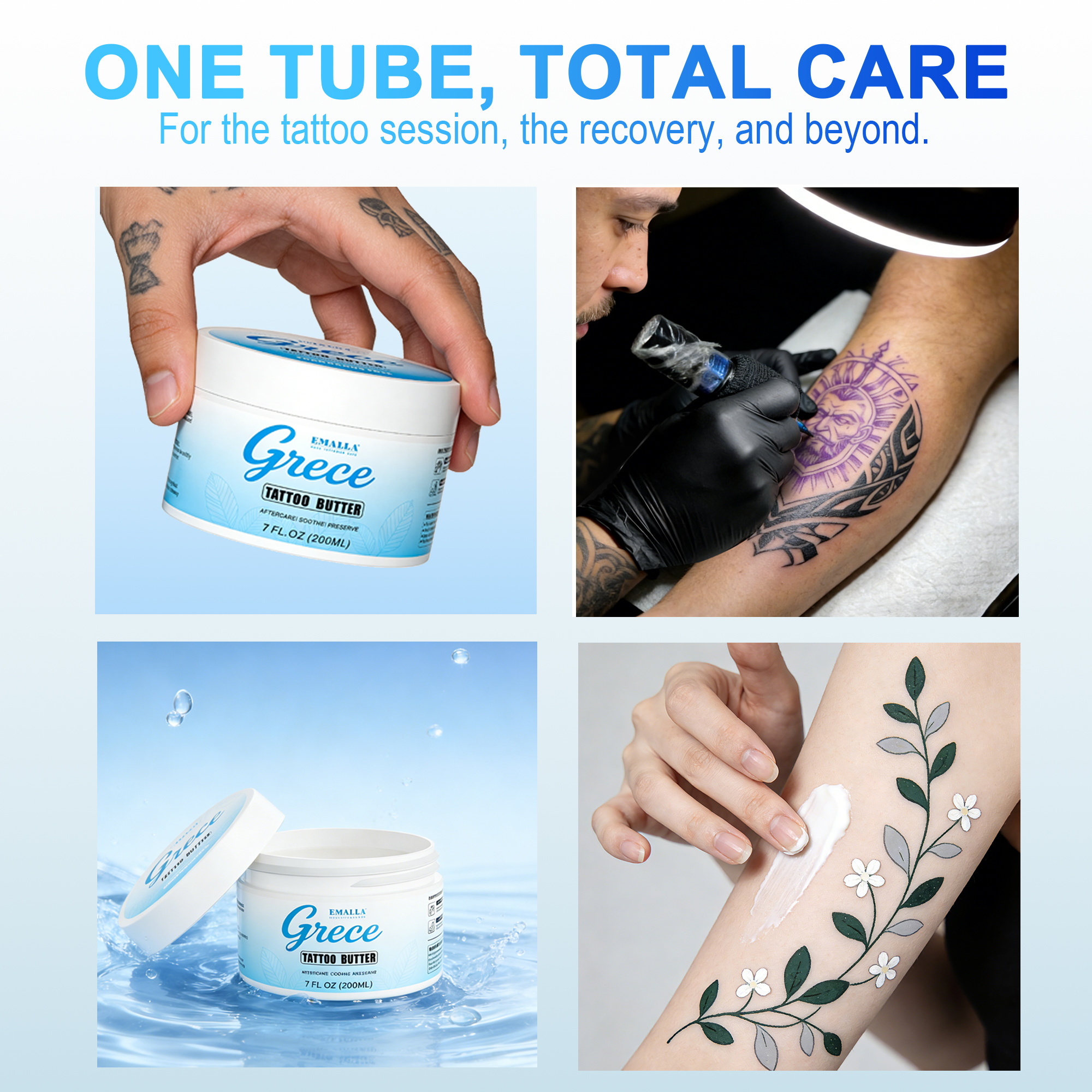 EMALLA GRECE Tattoo Butter (200ML)