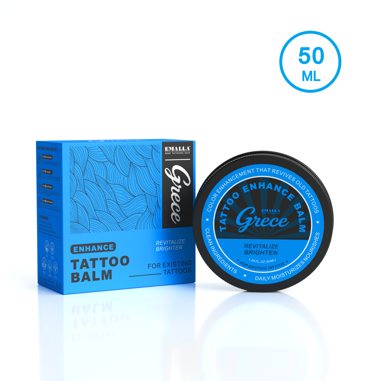 EMALLA GRECE Tattoo Enhance Balm (50ML)
