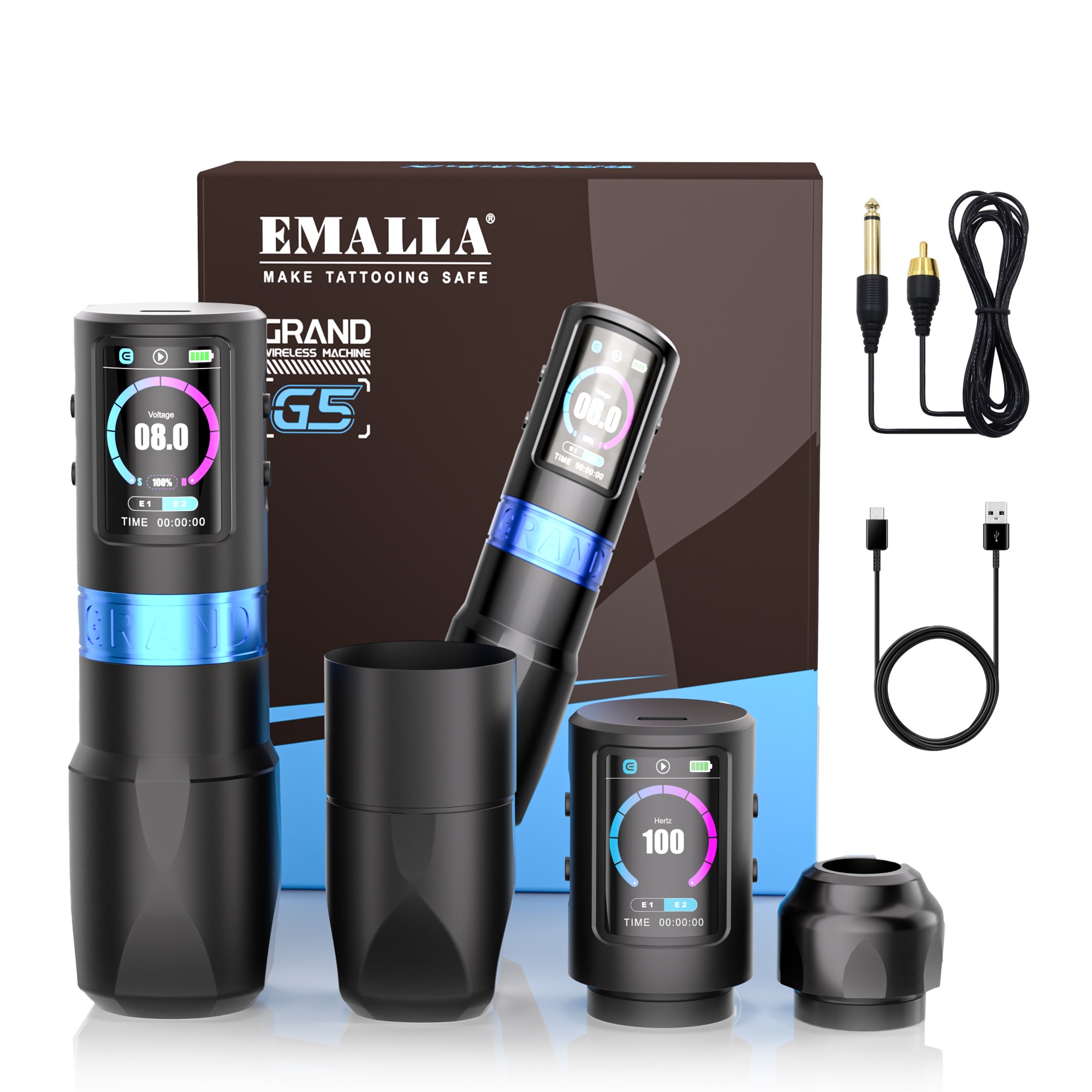EMALLA GRAND G5 WIRELESS PEN MACHINE (5.0MM)
