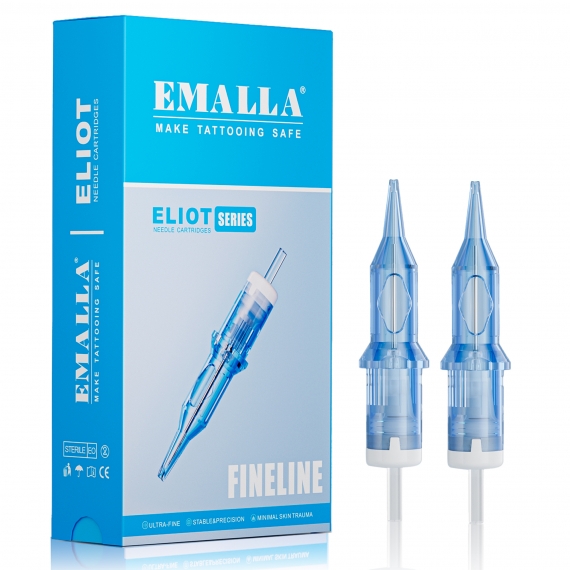 EMALLA ELIOT Fineline Tattoo Cartridge Needles 20pcs