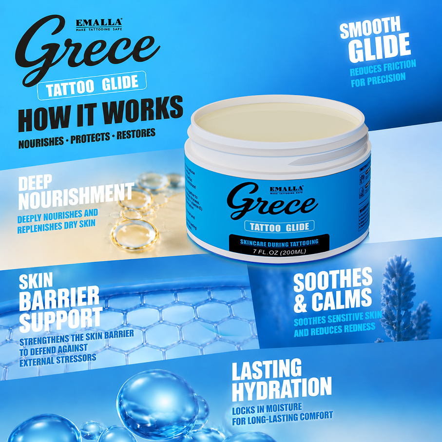 EMALLA GRECE Tattoo Glide(50ML)